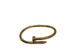 Gold Nail Bangle