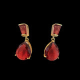 Ruby Drop Earrings
